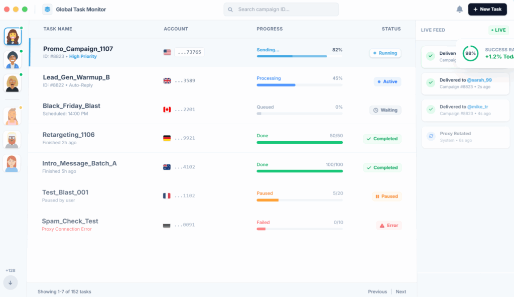Multiple Telegram accounts