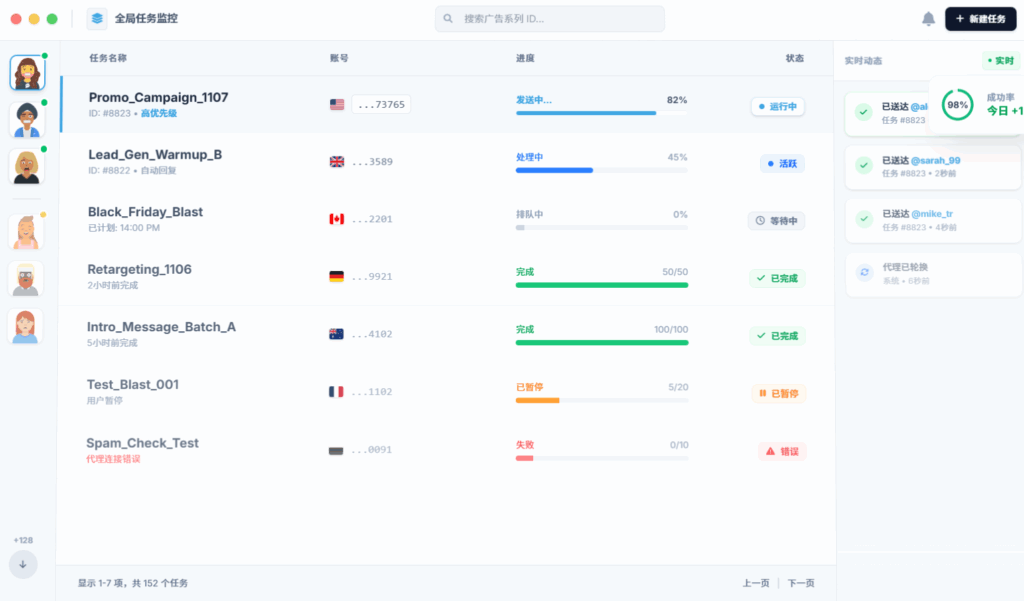TGDESK轻松实现telegram群发